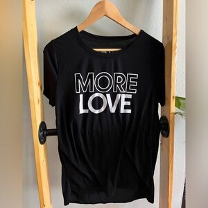 Modern Lux Black and White 'More Love' Tee